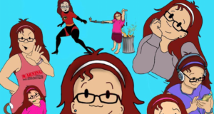 Dad Creates Cartoon Series About His Down Syndrome Daughter To Break Down Stigma