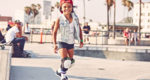 8 Year Old Sky Brown Is The Youngest Girl To Skate At The Vans US Open Pro Series