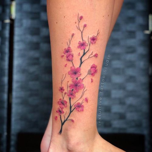 The Meaning Of Cherry Blossom Tattoos According To Different Cultures Girltalkhq