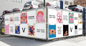 Vagina Museum posters in London