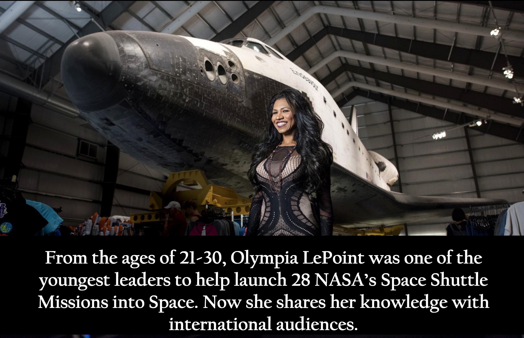 Modern Day "Hidden Figure" Olympia LePoint On Escaping Poverty To